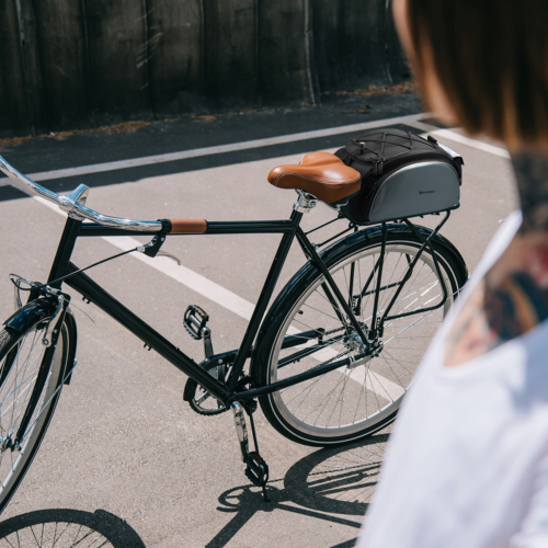 TORBA ROWEROWA SAKWA NA BAGAŻNIK ROWER TURYSTYCZNA NA RAMIĘ KUFER WOZINSKY