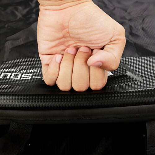 TORBA SAKWA ROWEROWA NA UCHWYT TELEFON WODOODPORNA POJEMNA USZTYWNIANA XXL