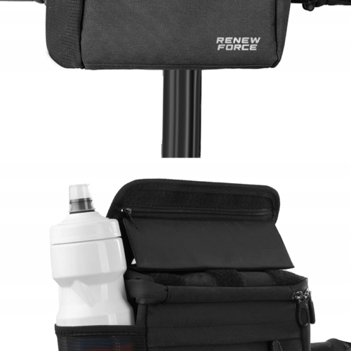 Torba Rowerowa na Kierownicę Sakwa Uchwyt na Telefon Mapy Nawigację GPS