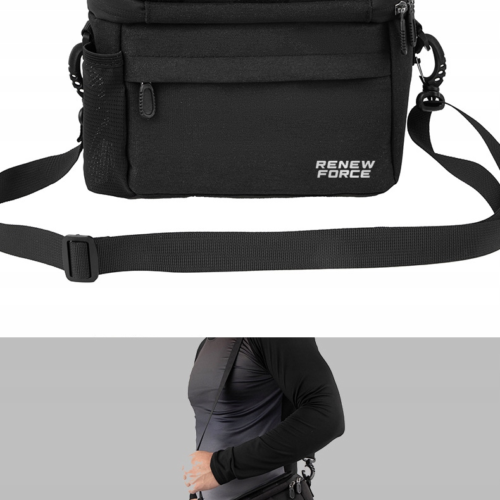 Torba Rowerowa na Kierownicę Sakwa Uchwyt na Telefon Mapy Nawigację GPS