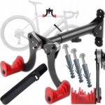 Lampka Rowerowa PRZÓD + TYŁ Do Roweru Miejskiego DO JAZDY NOCĄ MOCNA LED