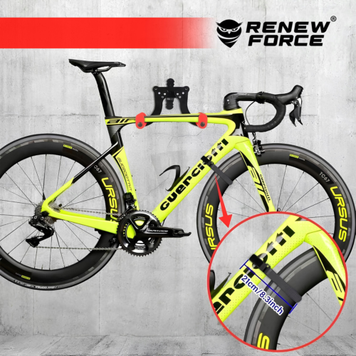 WIESZAK NA ROWER ROWEROWY Ścienny SKŁADANY Stalowy do 40kg Uniwersalny HAK