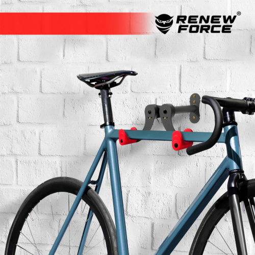 WIESZAK NA ROWER ROWEROWY Ścienny SKŁADANY Stalowy do 40kg Uniwersalny HAK