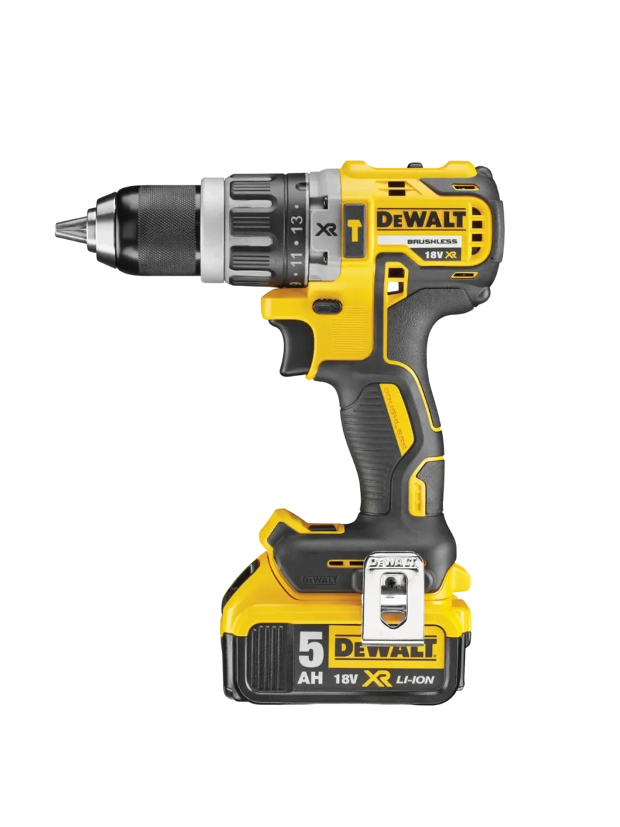 DeWalt DCD796P2 — wiertarko-wkrętarka udarowa 18 V, 2 × 5 Ah