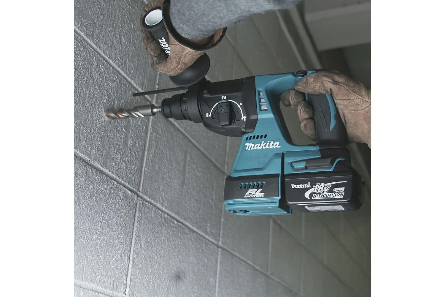 Makita DHR242Z — młotowiertarka SDS-Plus 18 V, 2 J, korpus - obrazek 2
