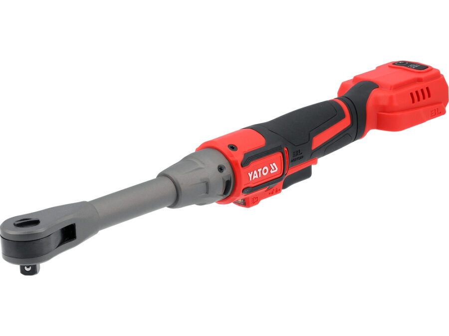 18 V grzechotka udar wersja długa 110 Nm z silnikiem bezszczotkowym (body) – YATO YT-828035