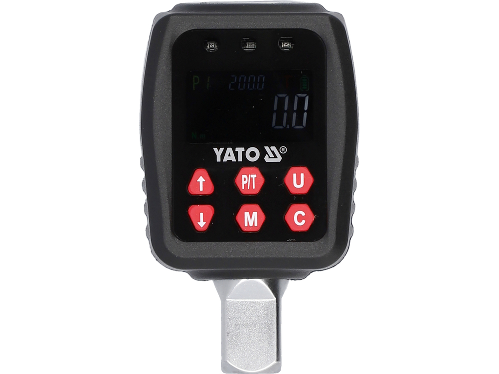 Adapter dynamometryczny elektroniczny 1/2" 10-200 Nm – YATO YT-07535
