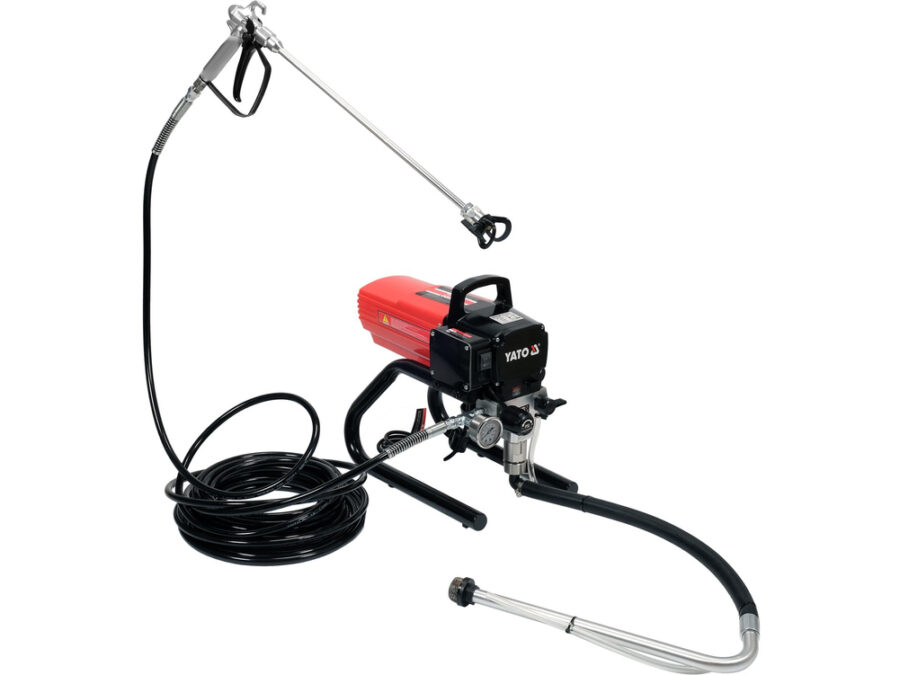 Agregat malarski hydrodynamiczny 480 W przepływ 2,1l/min w zestawie z przedłużką 300 mm – YATO YT-82562
