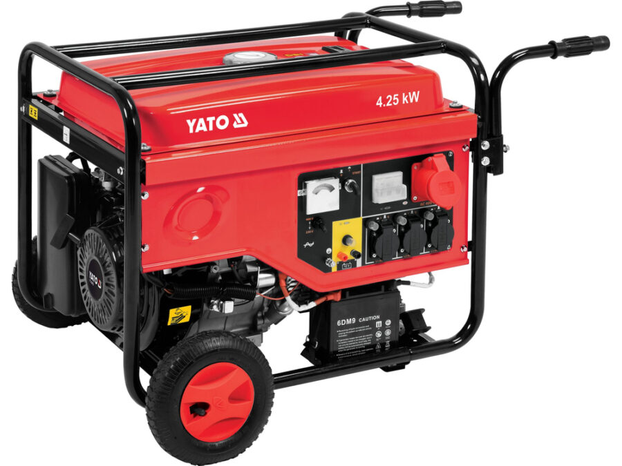 Agregat prądotwórczy 5500 W trójfazowy (400 V) – YATO YT-85460
