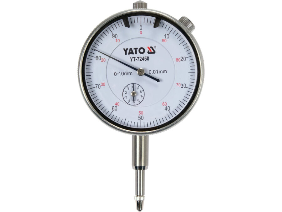 Czujnik zegarowy 0-10 mm – YATO YT-72450