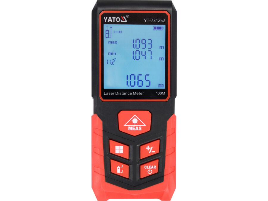 Dalmierz laserowy 100m – YATO YT-731252