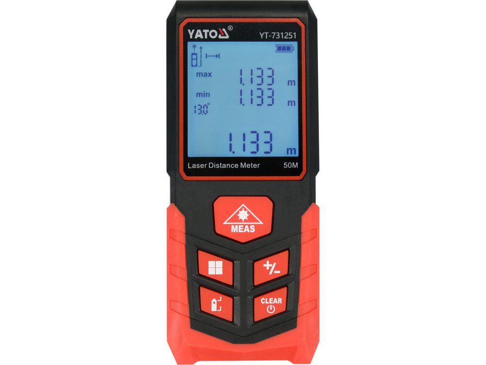 Dalmierz laserowy 50m – YATO YT-731251