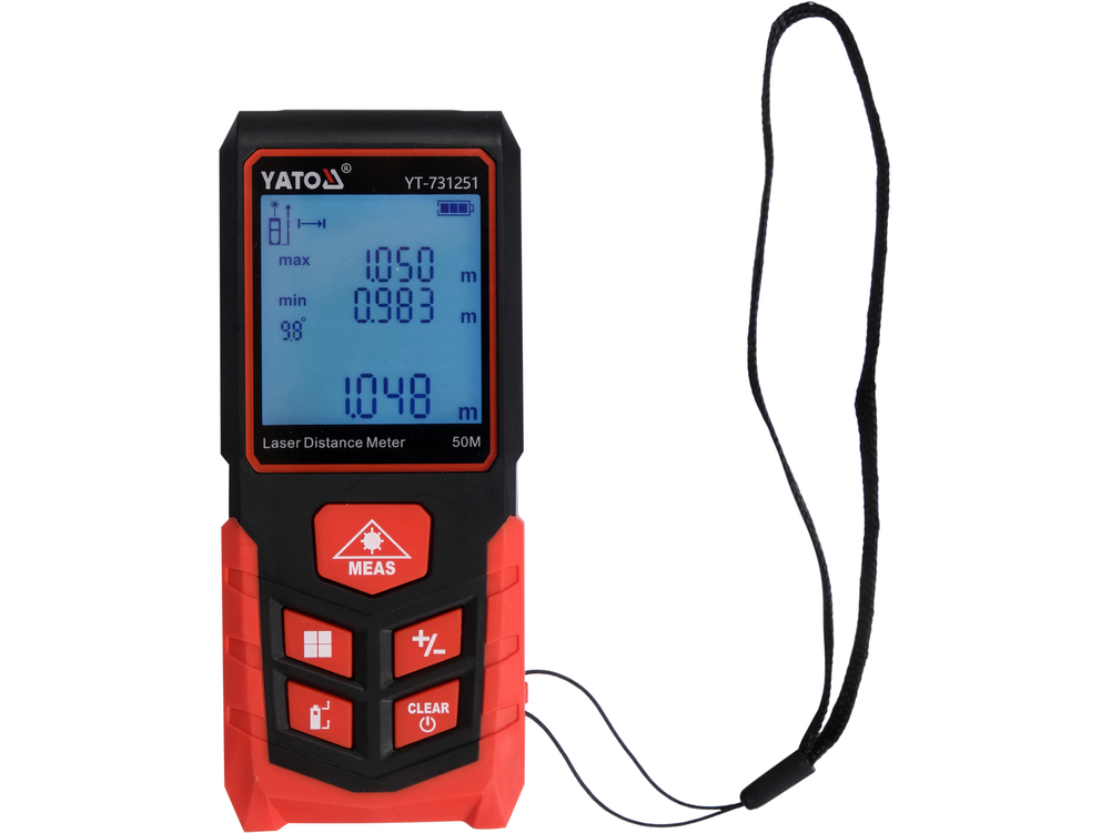 Dalmierz laserowy 50m – YATO YT-731251