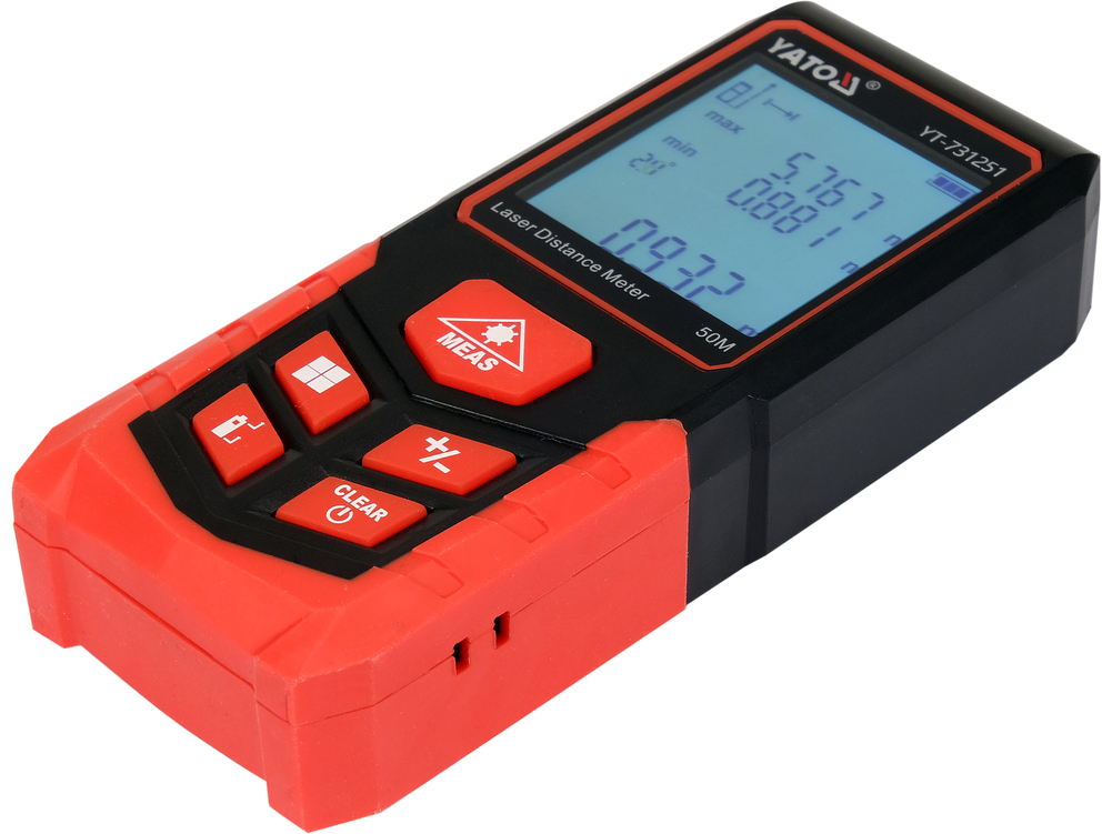 Dalmierz laserowy 50m – YATO YT-731251