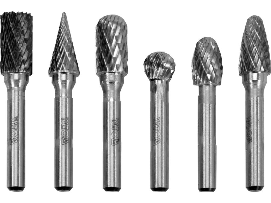Frezy trzpieniowe do metalu 6szt premium – YATO YT-61729