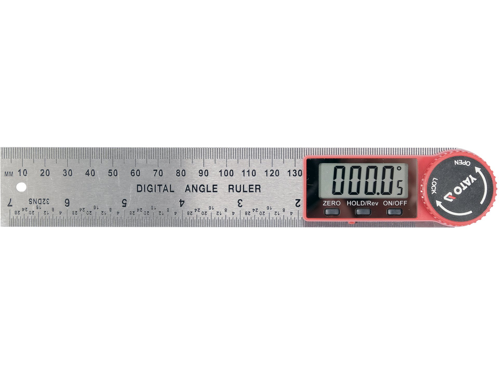 Kątomierz elektroniczny 200 mm – YATO YT-71003
