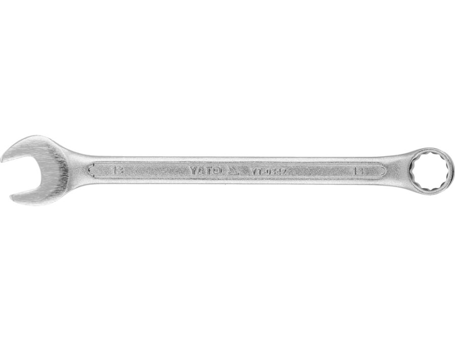 Klucz płasko-oczkowy z polerowaną główką 13 mm – YATO YT-0342