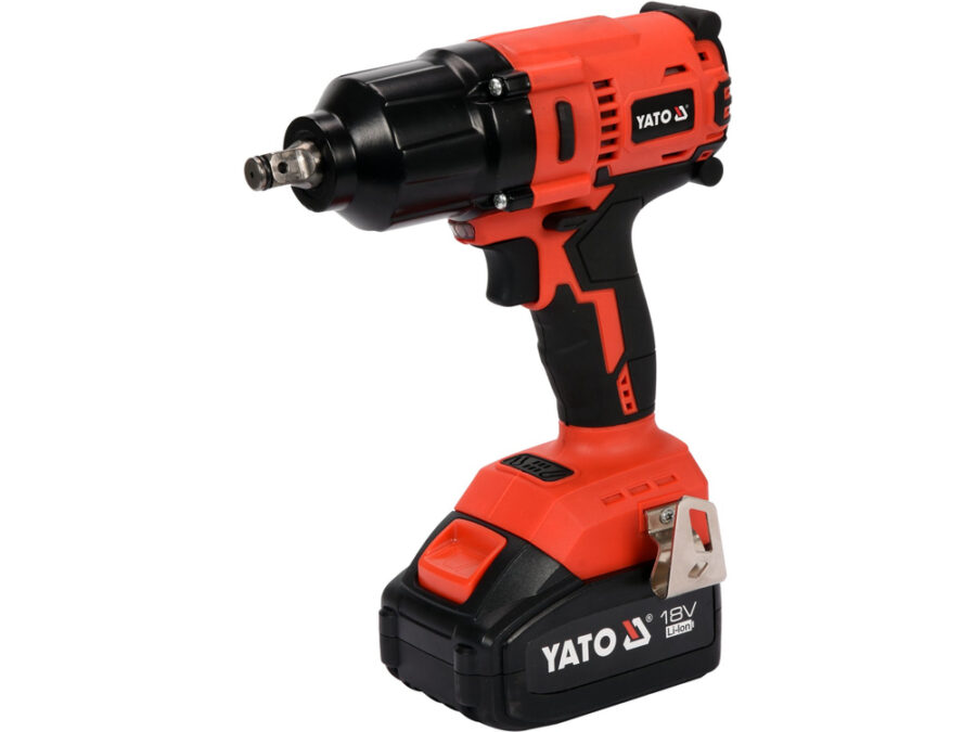Klucz udarowy bezszczotkowy 18 V, 1/2'', 700 Nm - akumulator 3 Ah – YATO YT-82806