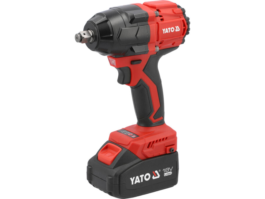 YATO – Klucz udarowy bezszczotkowy 18 V, 1/2'', 850 Nm, wybór zestawu