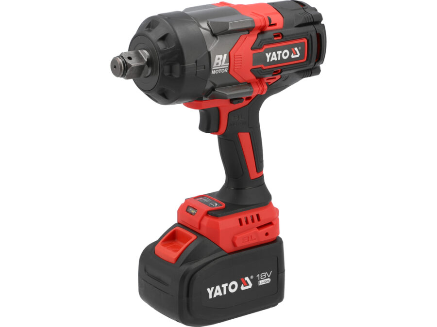 YATO – Klucz udarowy bezszczotkowy 18 V, 3/4'', 2400 Nm, wybór zestawu