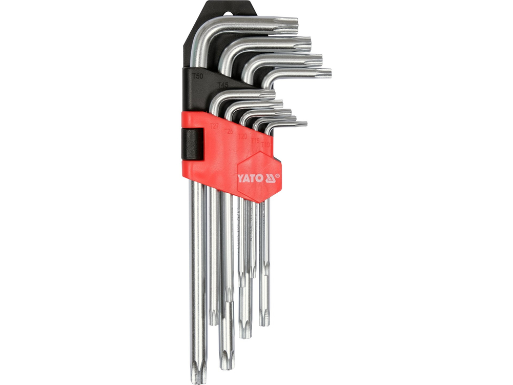 Klucze imbusowe TORX t10-t50, 9 cz. – YATO YT-0511
