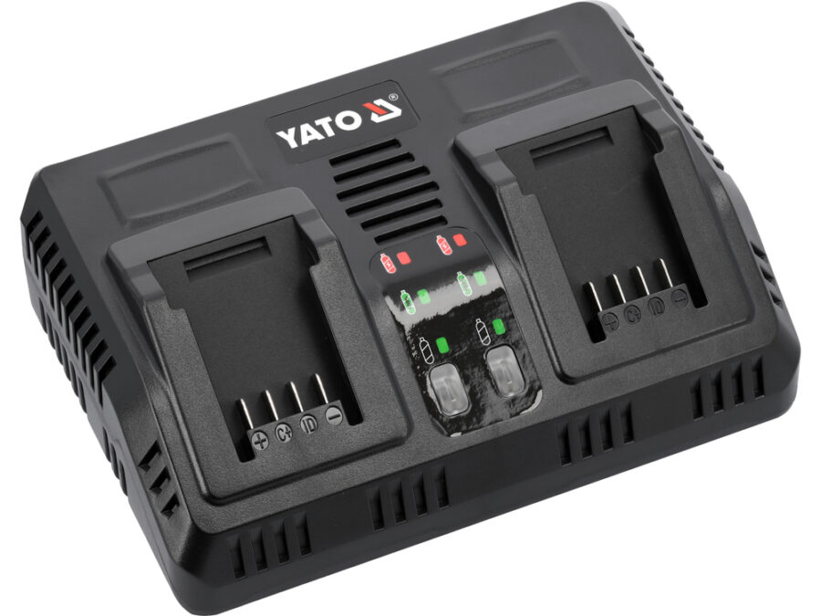 Ładowarka podwójna system yato 18 V 2,4a – YATO YT-828499