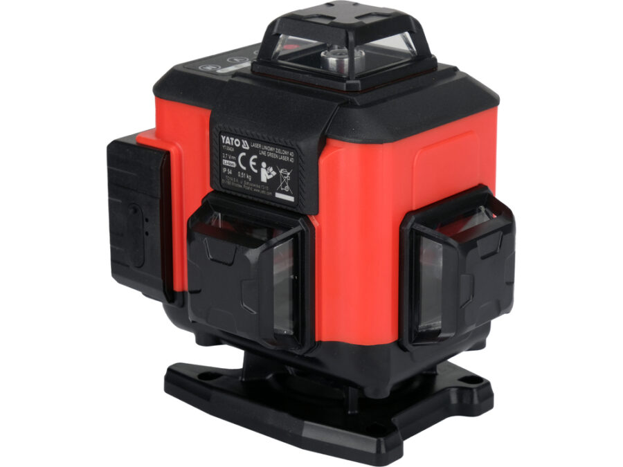 Laser zielony 4D z elektronicznym kompensatorem 16 linii – YATO YT-30424