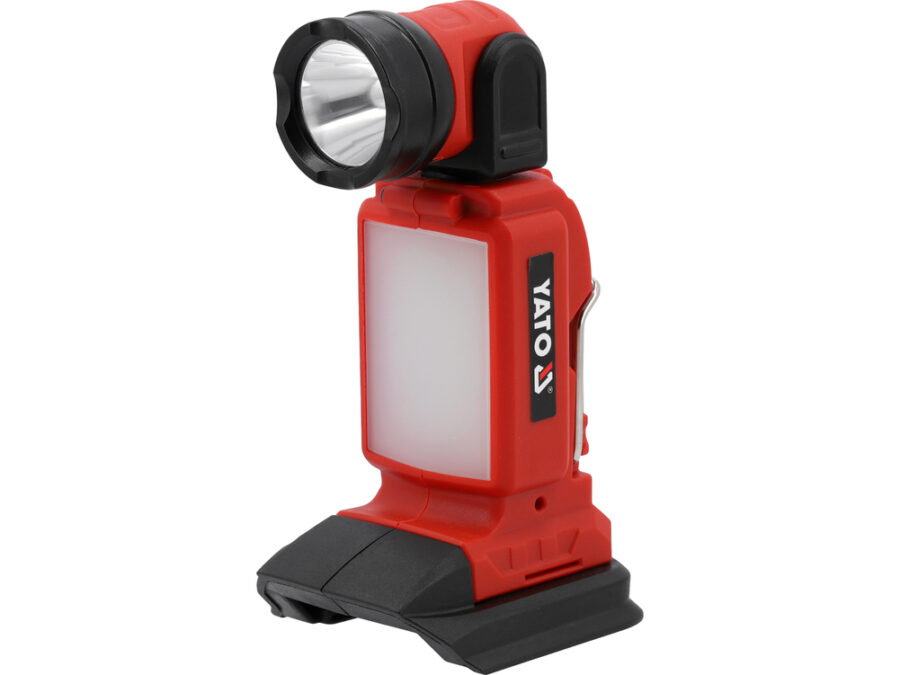 Latarka 2w1 18 V 250lm, ruchoma głowica - bez akumulatora – YATO YT-829691