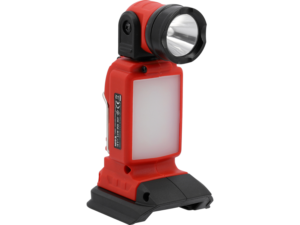 Latarka 2w1 18 V 250lm, ruchoma głowica - bez akumulatora – YATO YT-829691