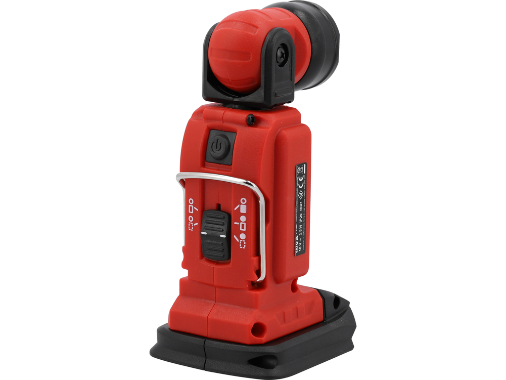 Latarka 2w1 18 V 250lm, ruchoma głowica - bez akumulatora – YATO YT-829691