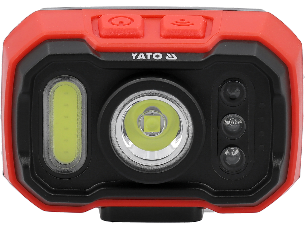 Latarka czołowa 1000lm aku, czujnik ruch – YATO YT-085942