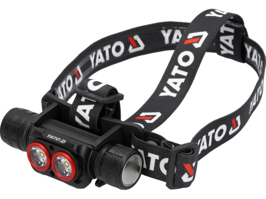 Latarka czołowa 3000lm, aku – YATO YT-085943