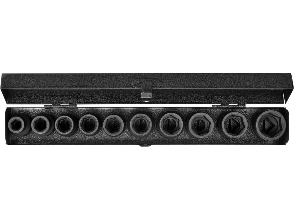 Nasadki udarowe 1/2'', zestaw 10 szt. – YATO YT-1025
