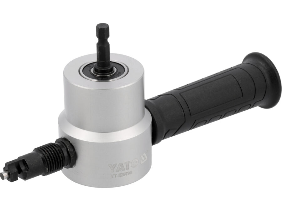 Nibbler na wkrętarkę lub wiertarkę do cięcia blachy, dwustronny – YATO YT-829790