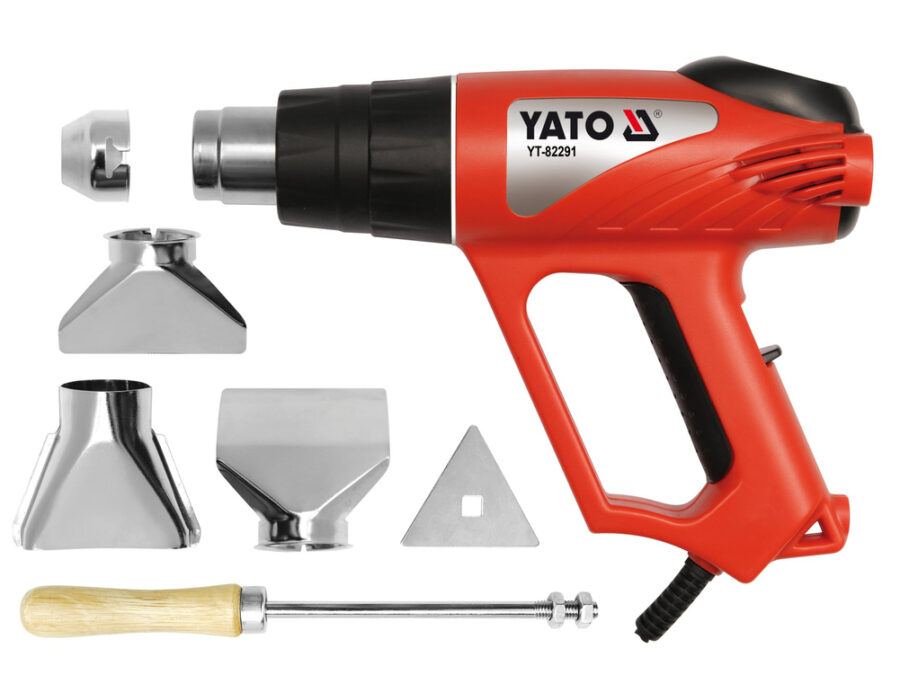 Opalarka 2000 W 350°c i 550°c z akcesoriami – YATO YT-82291