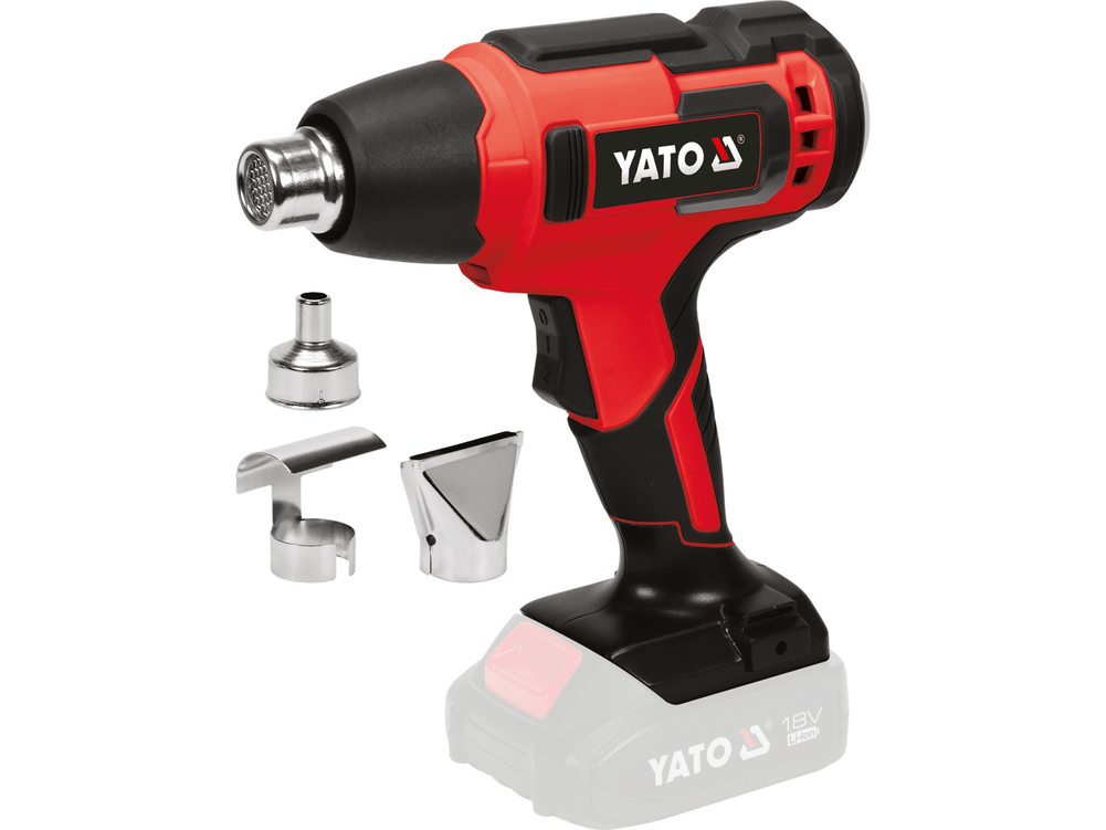 Opalarka akumulatorowa 18 V, 550°, ii biegi - bez akumulatora – YATO YT-82285