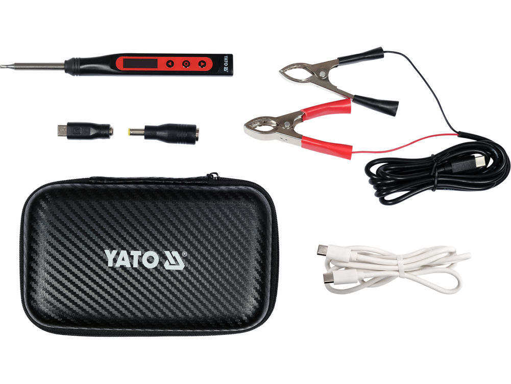 Przenośna lutownica cyfrowa 65 W grot t12 – YATO YT-82490