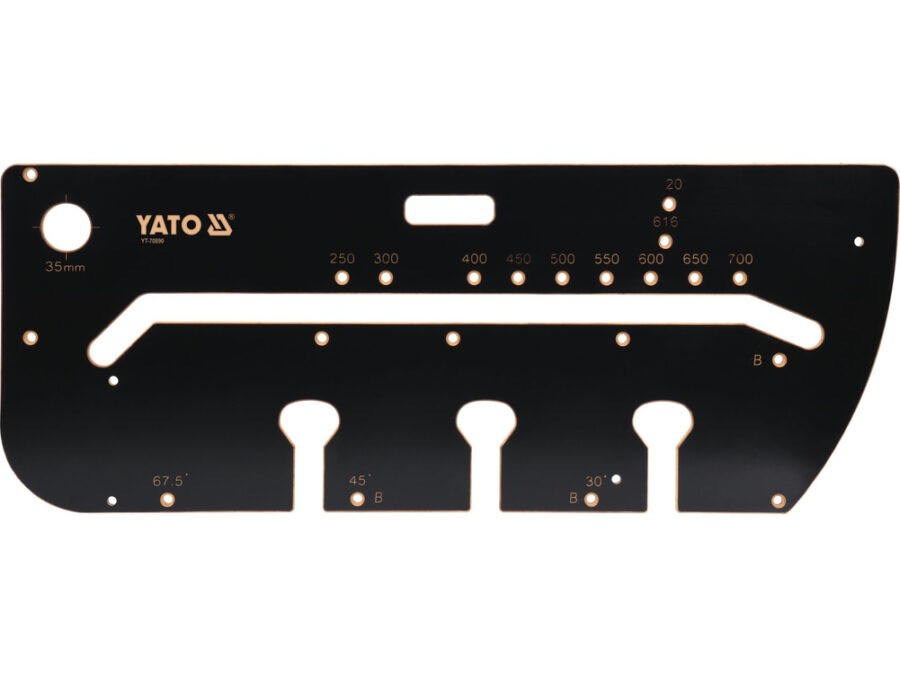 Szablon do łączenia blatów kuchennych, 700 mm – YATO YT-70890