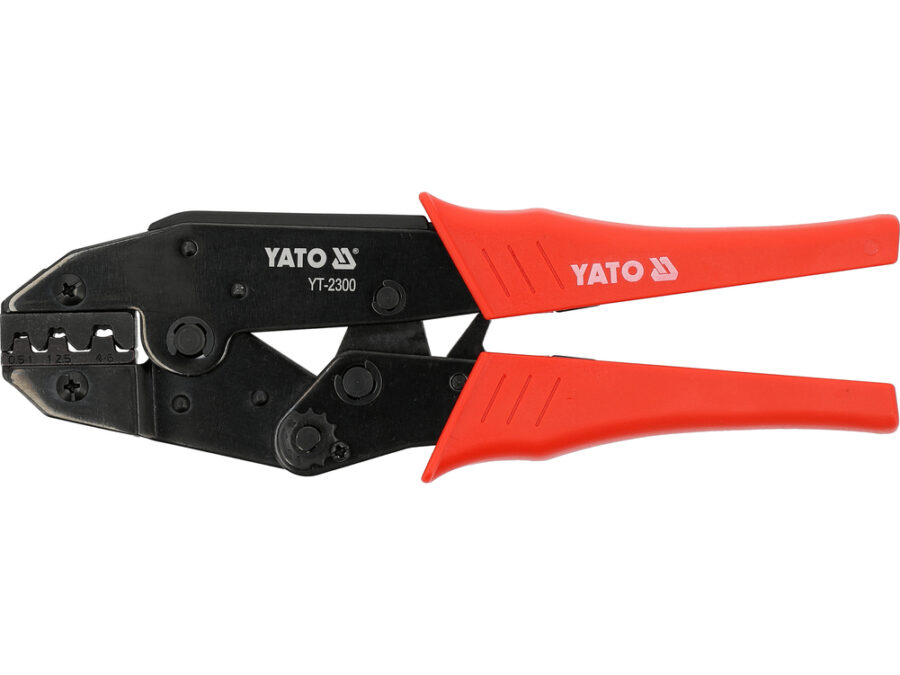 Szczypce do zaciskania konektorów 0,5-6,0 mm2 – YATO YT-2300