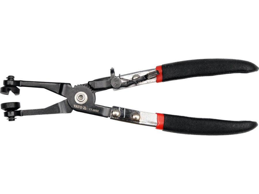 Szczypce proste do opasek rozprężnych – YATO YT-0650
