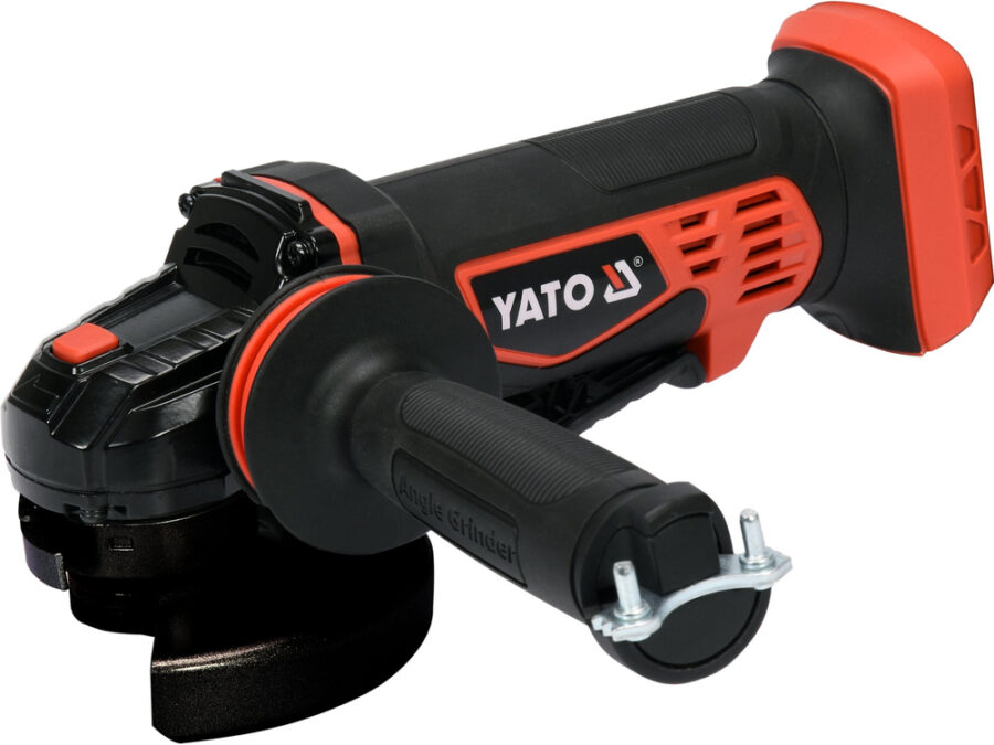 YATO – Szlifierka kątowa 18 V, 125 mm, 10000 min⁻¹, wybór zestawu