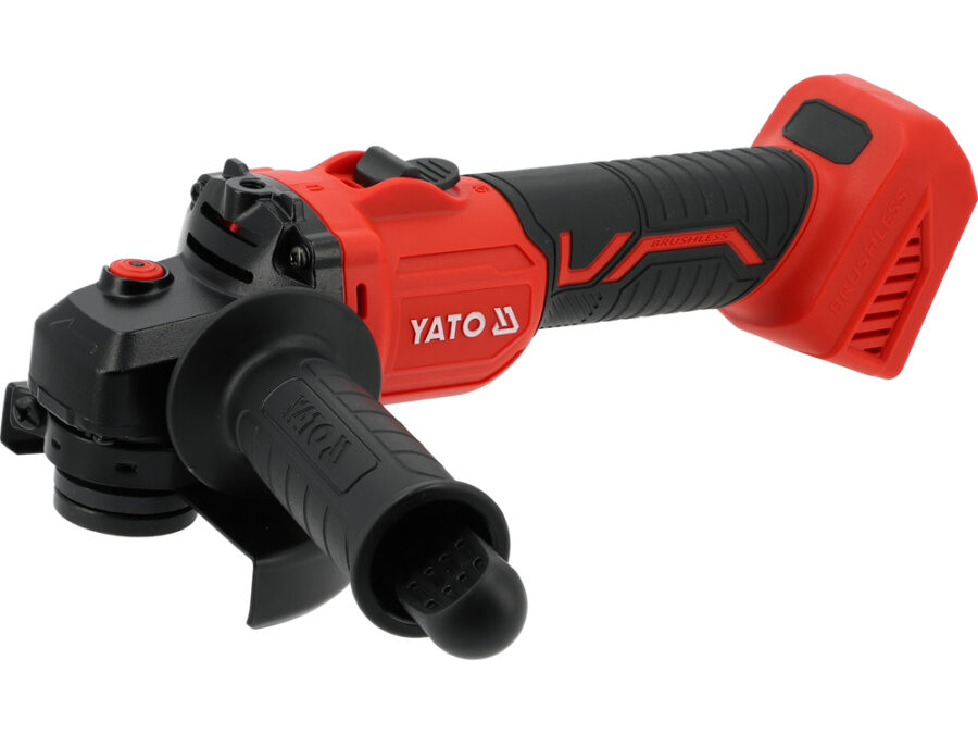YATO 18 V – szlifierka kątowa bezszczotkowa 125 mm, korpus lub zestaw