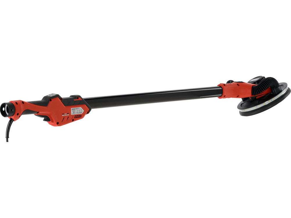 Szlifierka orbitalna do gładzi 225 mm (bezszczotkowa, LED) bezpyłowa – YATO YT-82356