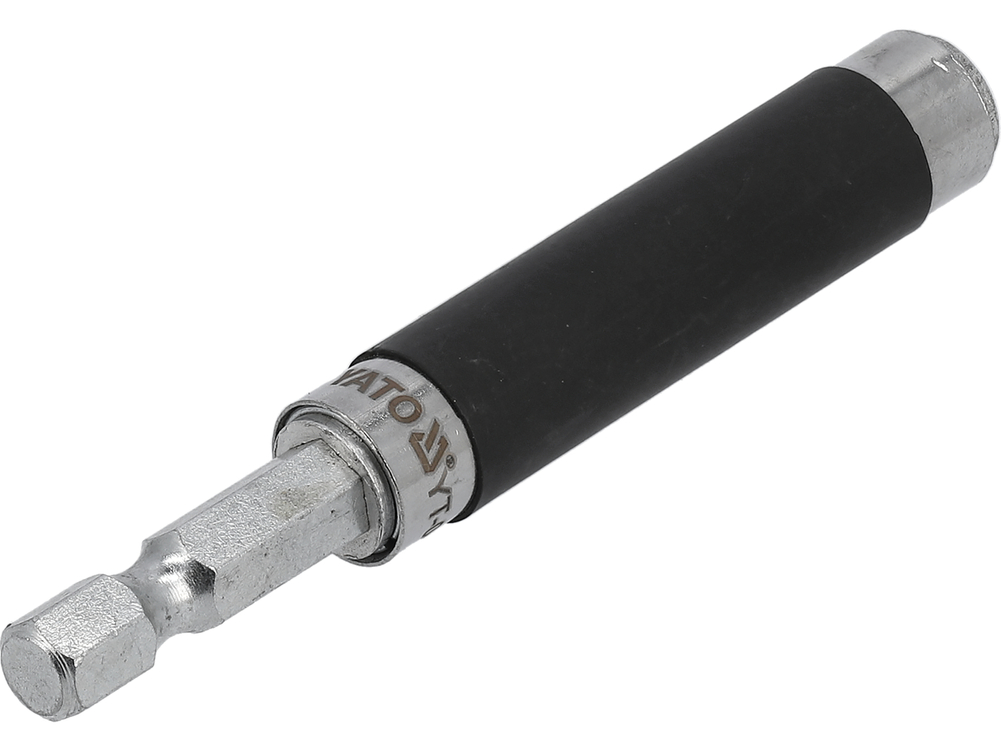 Uchwyt do końcówek wkrętakowych, magnetyczny z tuleją 1/4"x 80 mm – YATO YT-0467