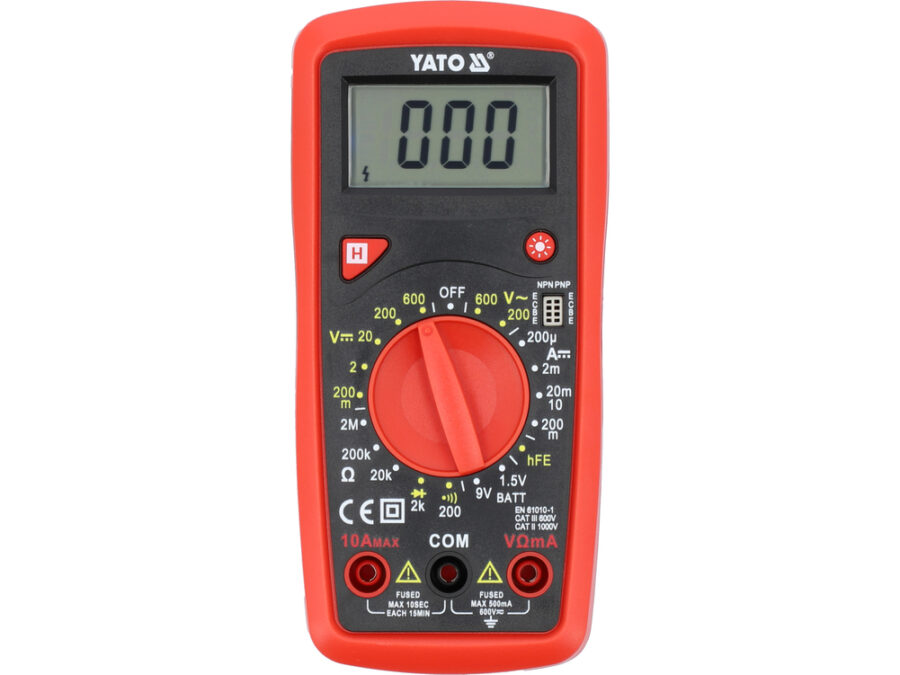 Wielofunkcyjny miernik cyfrowy – YATO YT-73081
