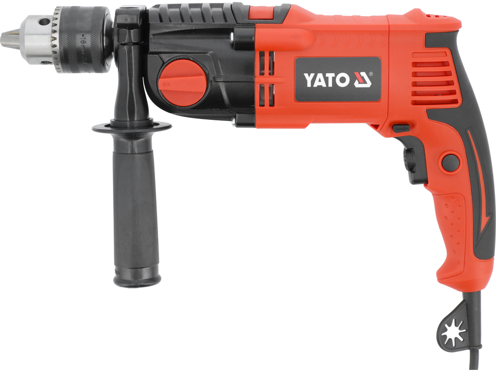 Wiertarka udarowa 1200 W z uchwytem 16 mm, ii biegi (0-1200;0-3000min-1) – YATO YT-82045