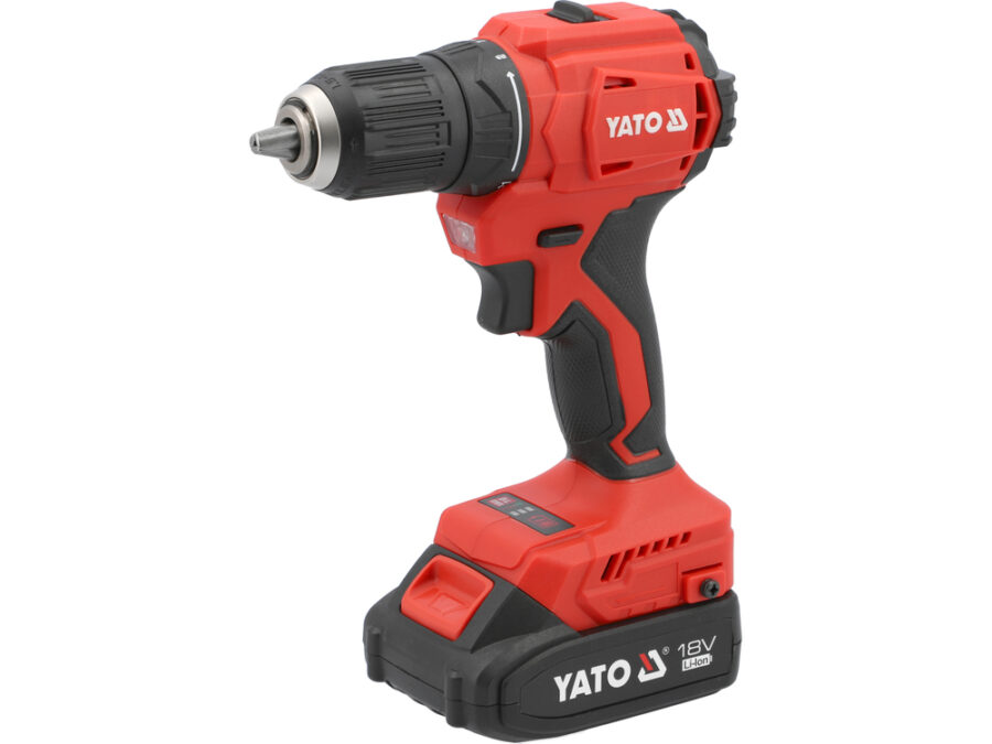 YATO – Wiertarko-wkrętarka 18 V, 45 Nm, wybór zestawu