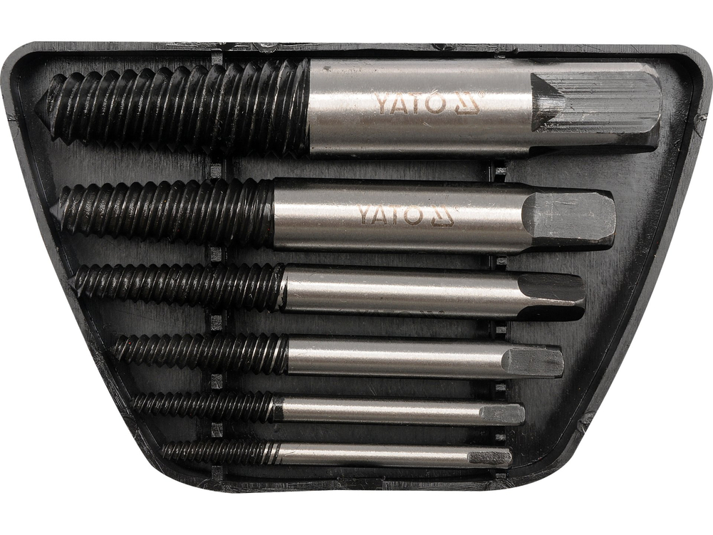 Wykrętaki do śrub, zestaw 6 szt. – YATO YT-0590
