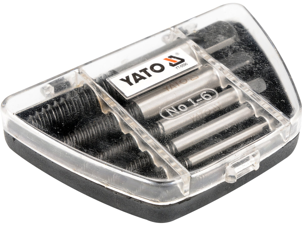 Wykrętaki do śrub, zestaw 6 szt. – YATO YT-0590