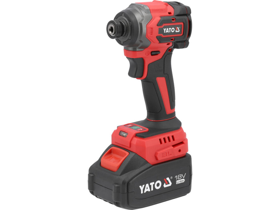 YATO – Zakrętarka udarowa 18 V, 1/4'', 230 Nm, wybór zestawu